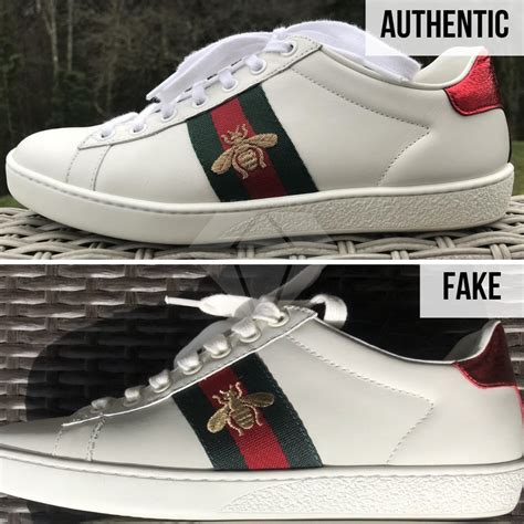 gucci ace tiger real vs fake|are gucci shoes real.